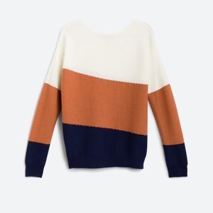 Evolution by Cyrus/ Tarley colorblock pullover sweater